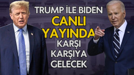 Biden ile Trump, canlı yayında karşı karşıya!