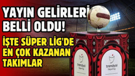 Yayın gelirleri belli oldu! İ