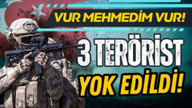 3 terör örgütü üyesi etkisiz hale getirildi