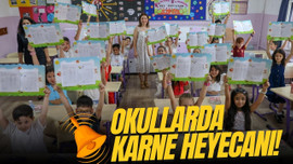 Okullarda karne heyecanı!