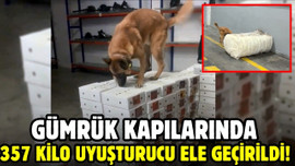 357 kilo uyuşturucu ele geçirildi!