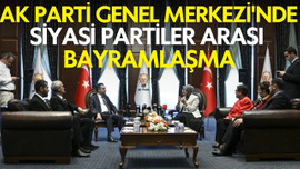 AK Parti Genel Merkezi'nde bayramlaşma!