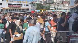 İstanbul'da bayramın son gününde trafik yoğunluğu