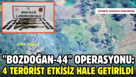 "Bozdoğan-44" operasyonunda 4 kişi tutuklandı!