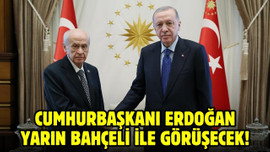 Cumhurbaşkanı Erdoğan, Bahçeli ile görüşecek