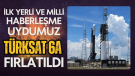 Türksat 6A, ABD'den uzaya fırlatıldı!