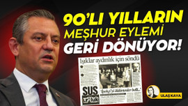 1990'ların meşhur eylemi yeniden başlıyor!