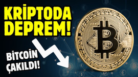 Bitcoin çakıldı!