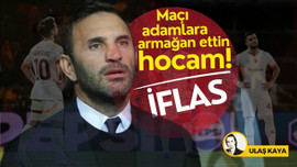 Okan Buruk futbolu iflas etti!