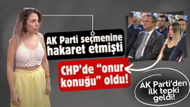 Dilruba Kayserilioğlu, CHP'nin "onur konuğu" oldu!