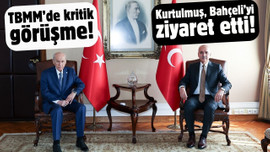 TBMM Başkanı Kurtulmuş, Bahçeli'yi ziyaret etti!