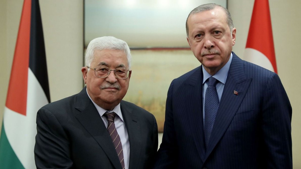 Başkan Erdoğan, Filistin lideri Abbas'la görüştü
