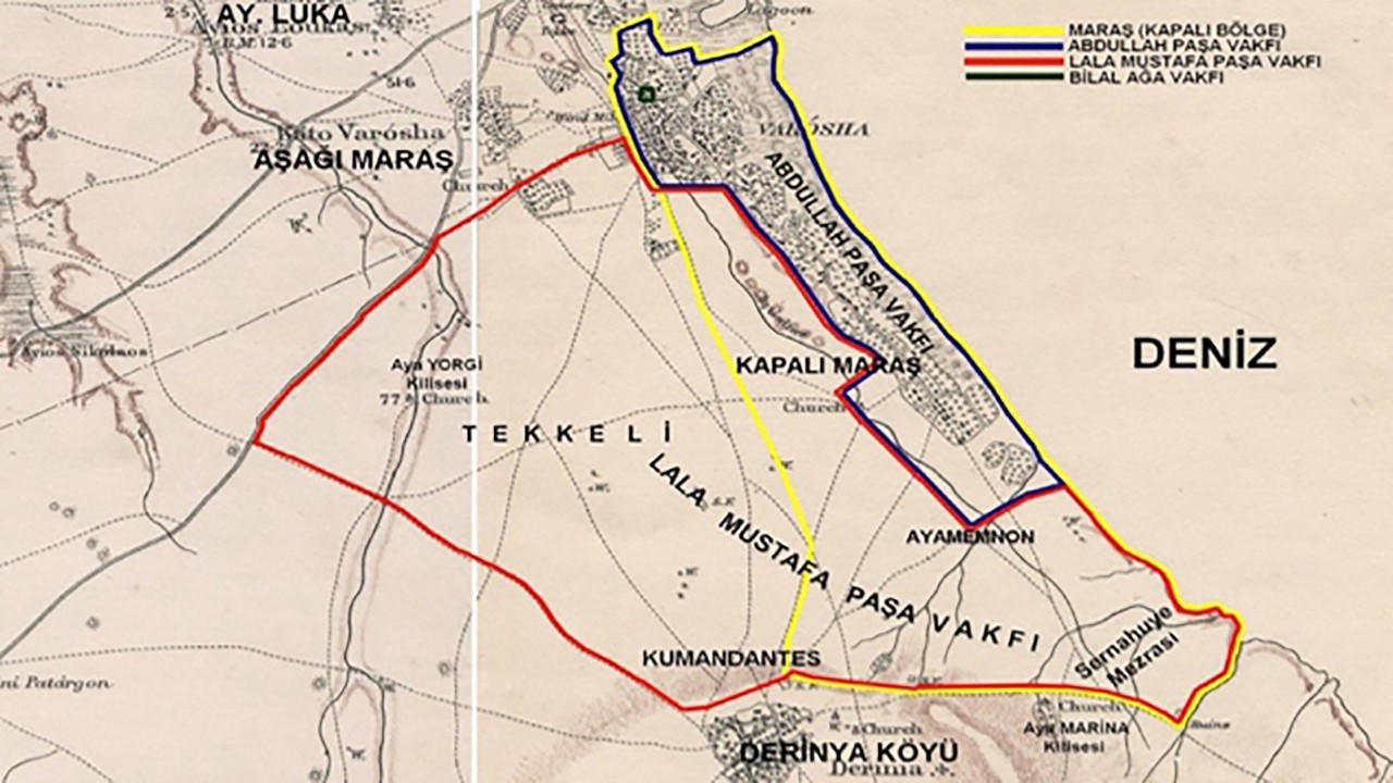 Kıbrıs'taki arazilerin yüzde 30'u Osmanlı mirası