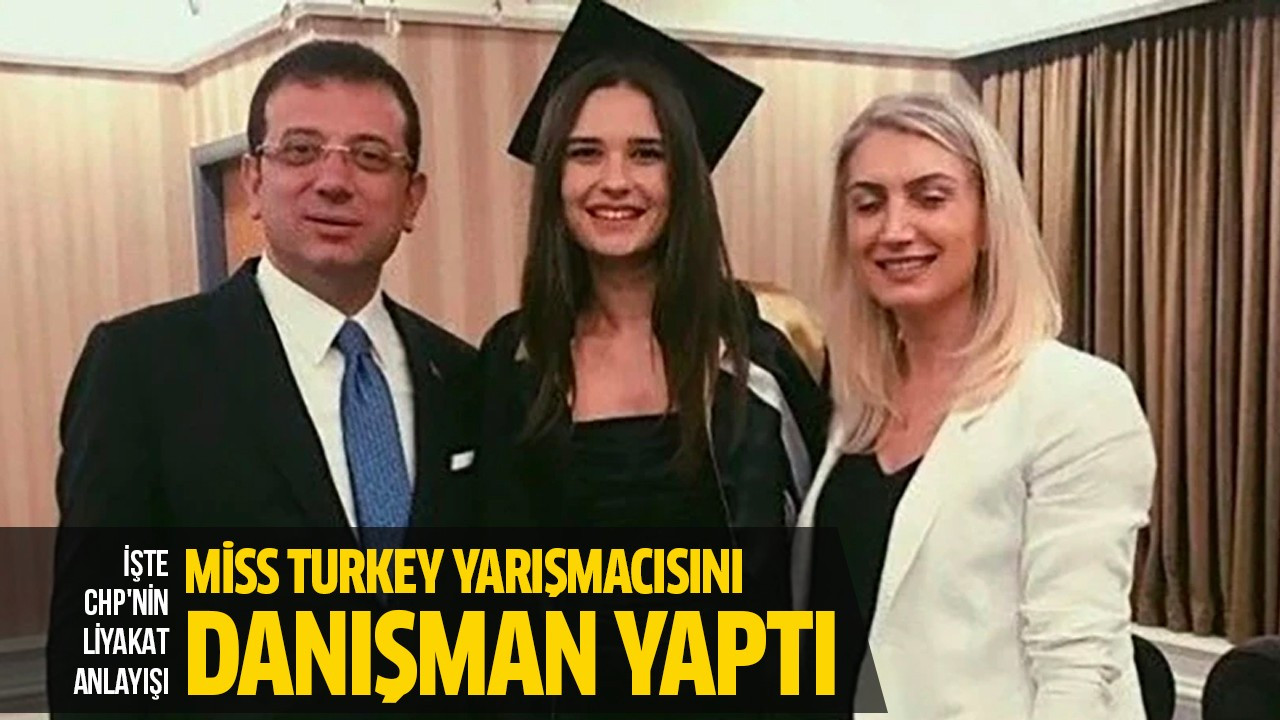 Miss Turkey yarışmacısını danışman yaptı