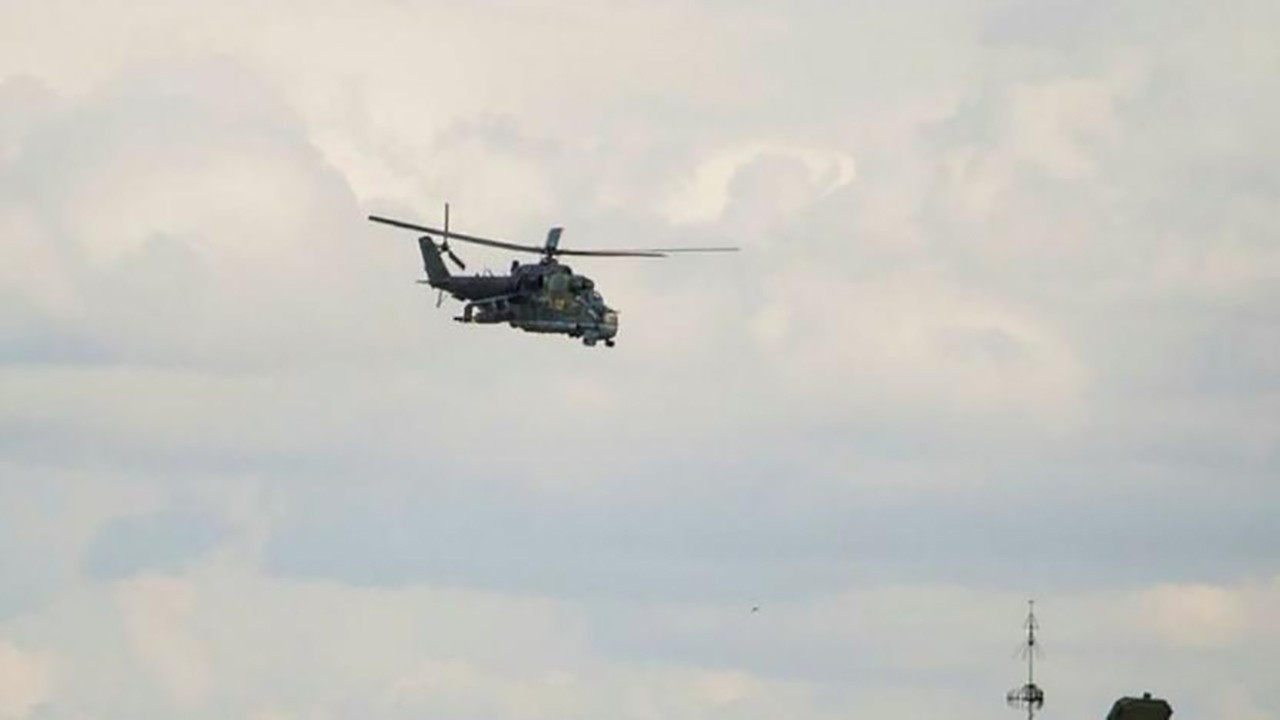 Suriye'de ABD helikopteri düştü