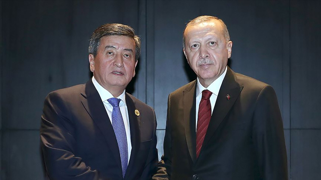Erdoğan Kırgız mevkidaşı ile telefonda görüştü