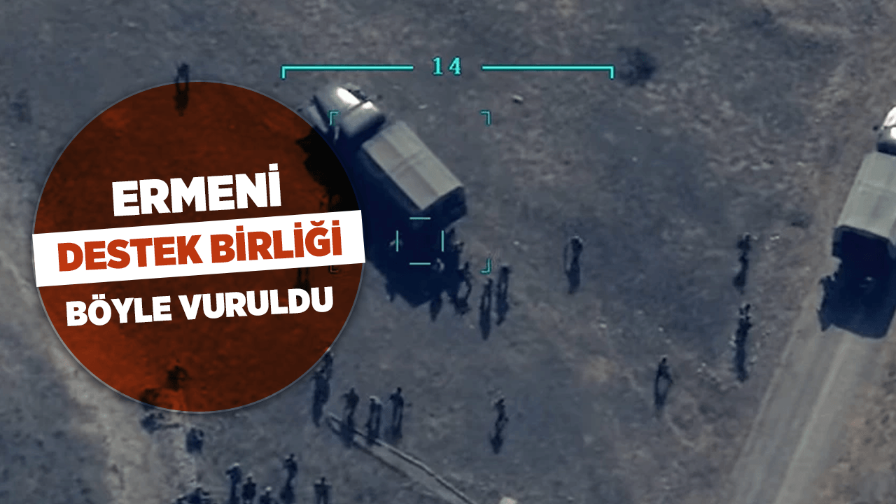 Ermeni destek birliği böyle vuruldu