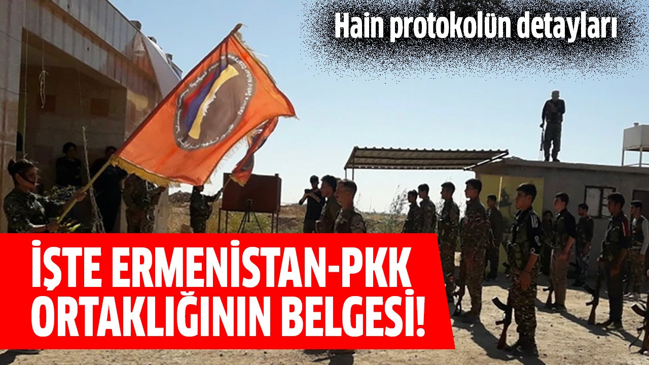 İşte Ermenistan-PKK ortaklığının belgesi!