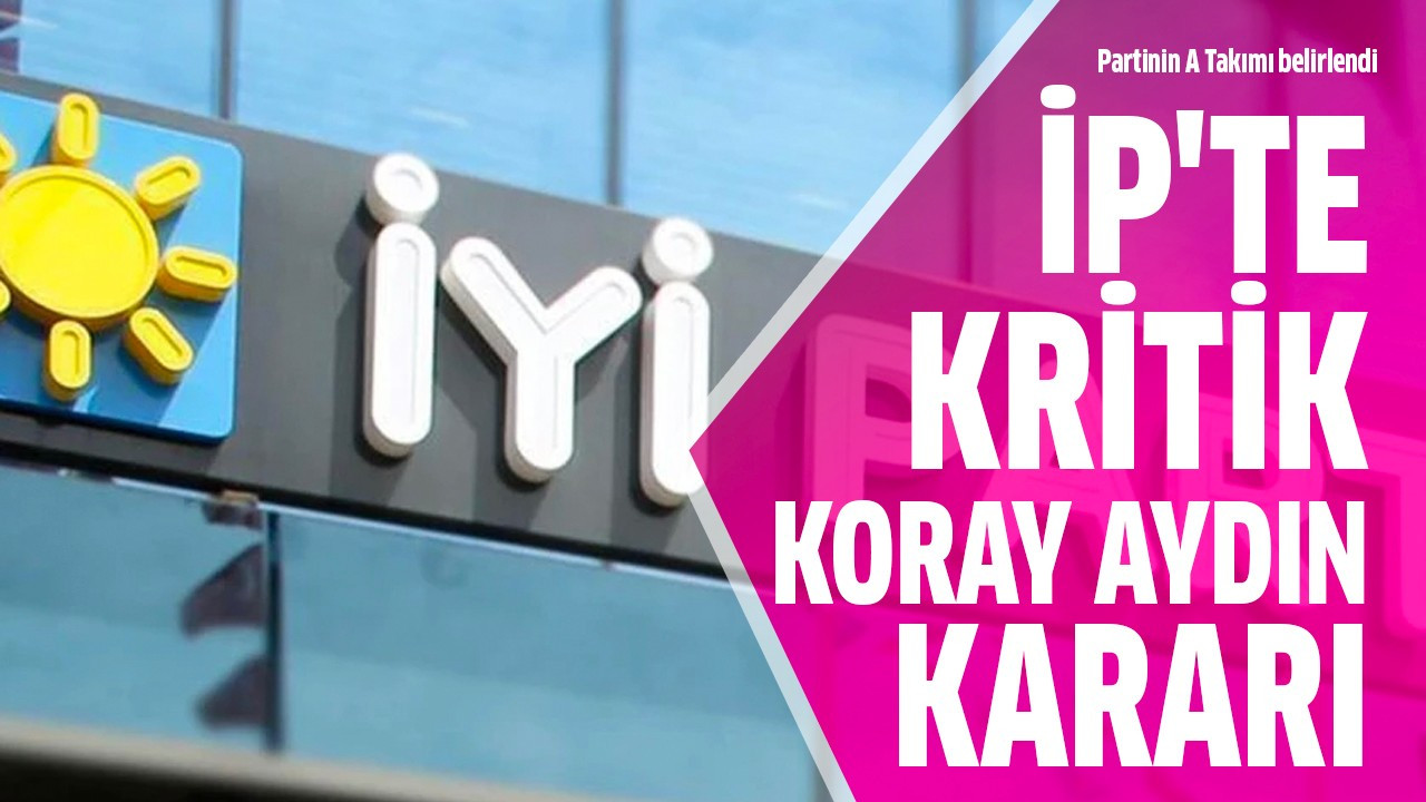 İP'te kritik Koray Aydın kararı