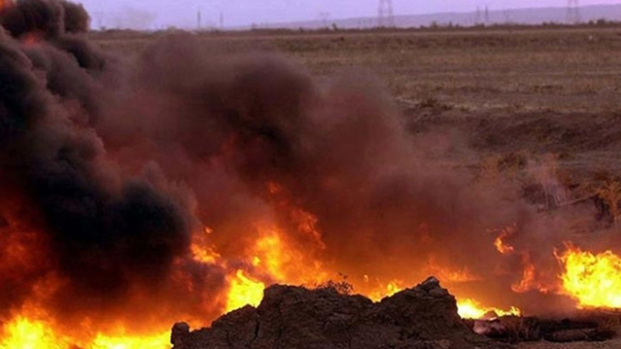 Kerkük'te doğal gaz boru hattına bombalı saldırı
