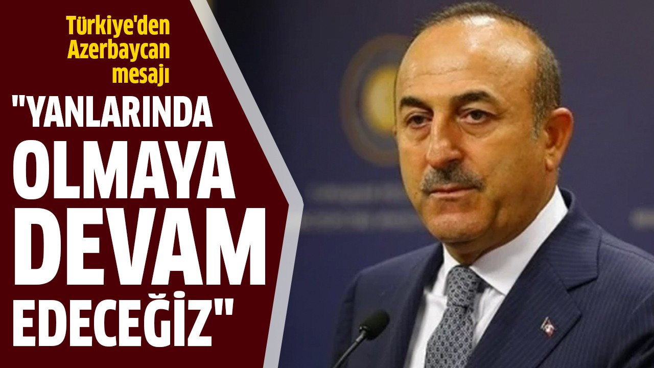 "Yanlarında olmaya devam edeceğiz"