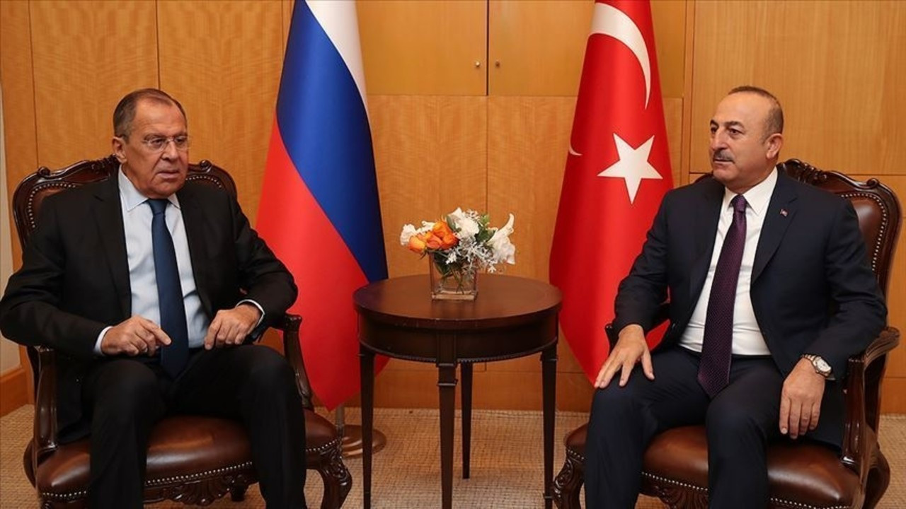 Dışişleri Bakanı Çavuşoğlu, Lavrov ile görüştü