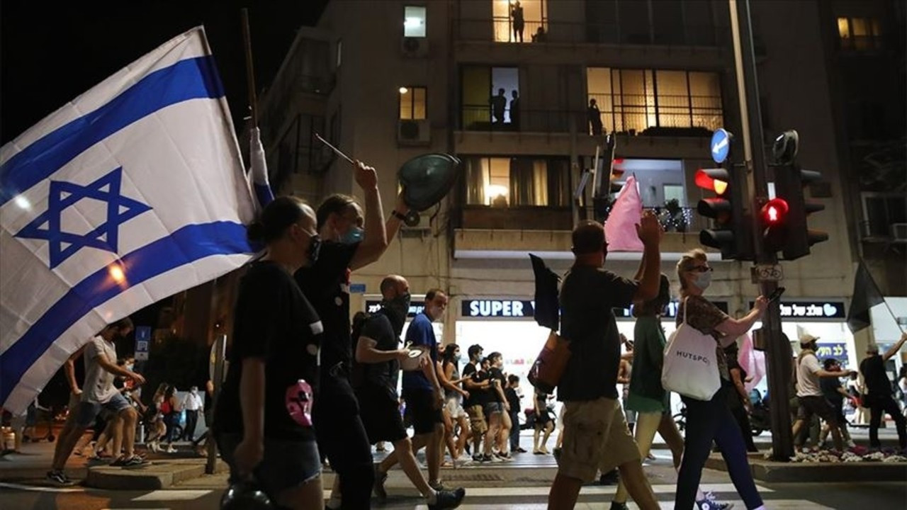 Netanyahu karşıtı gösteriler devam ediyor