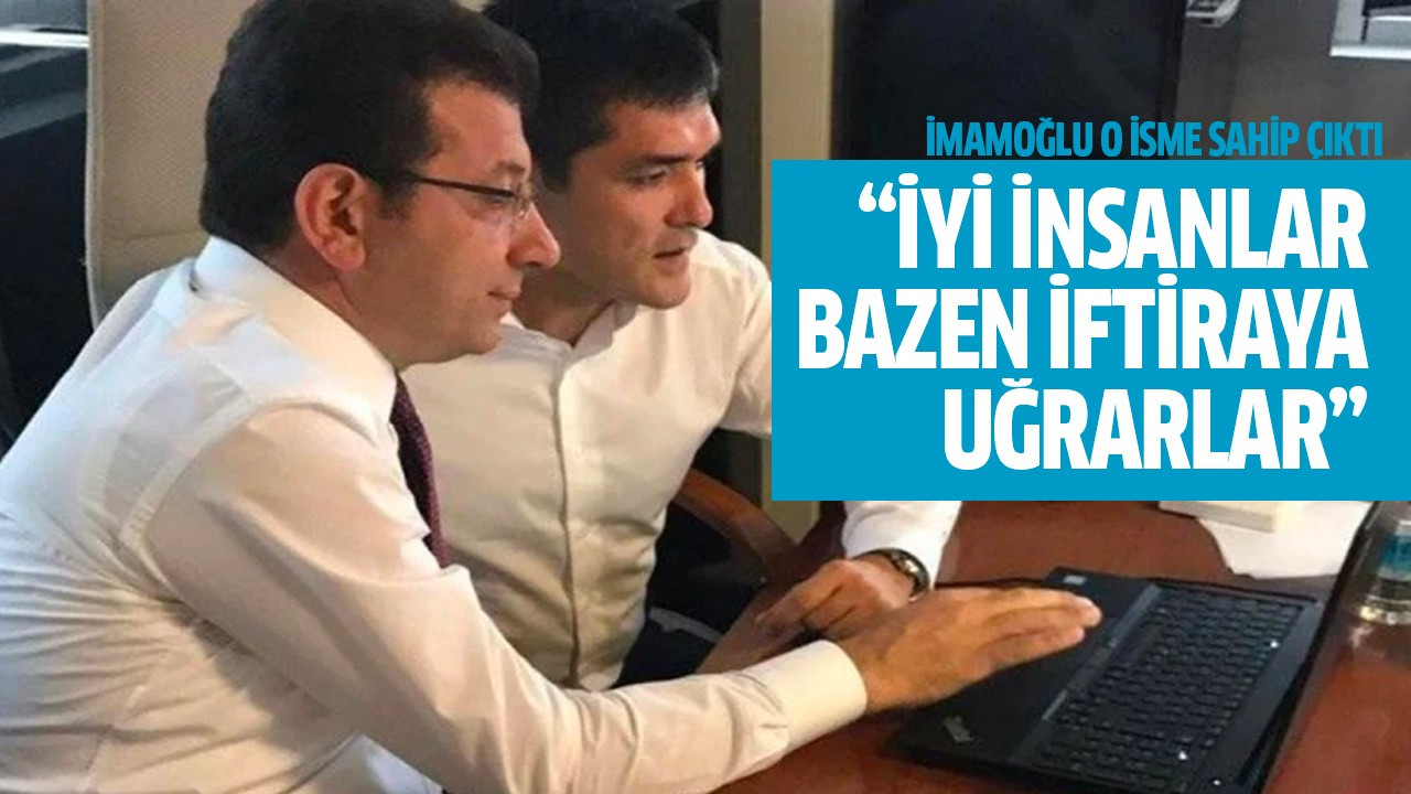 "İyi insanlar bazen iftiraya uğrarlar"