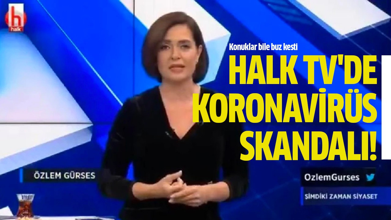 Halk TV'de koronavirüs skandalı!