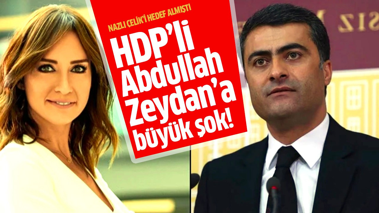 HDP’li Abdullah Zeydan’a büyük şok!