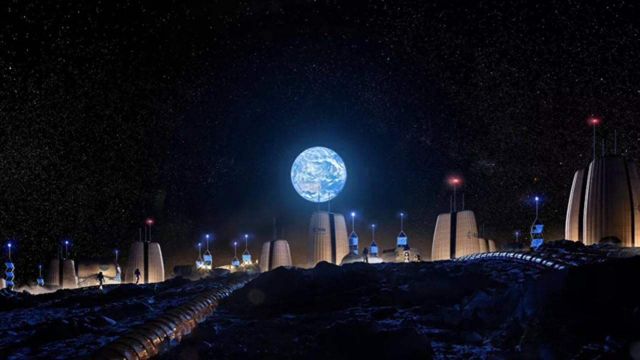 ESA paylaştı:10 yıl içinde inşa edilecek 'Ay Köyü'