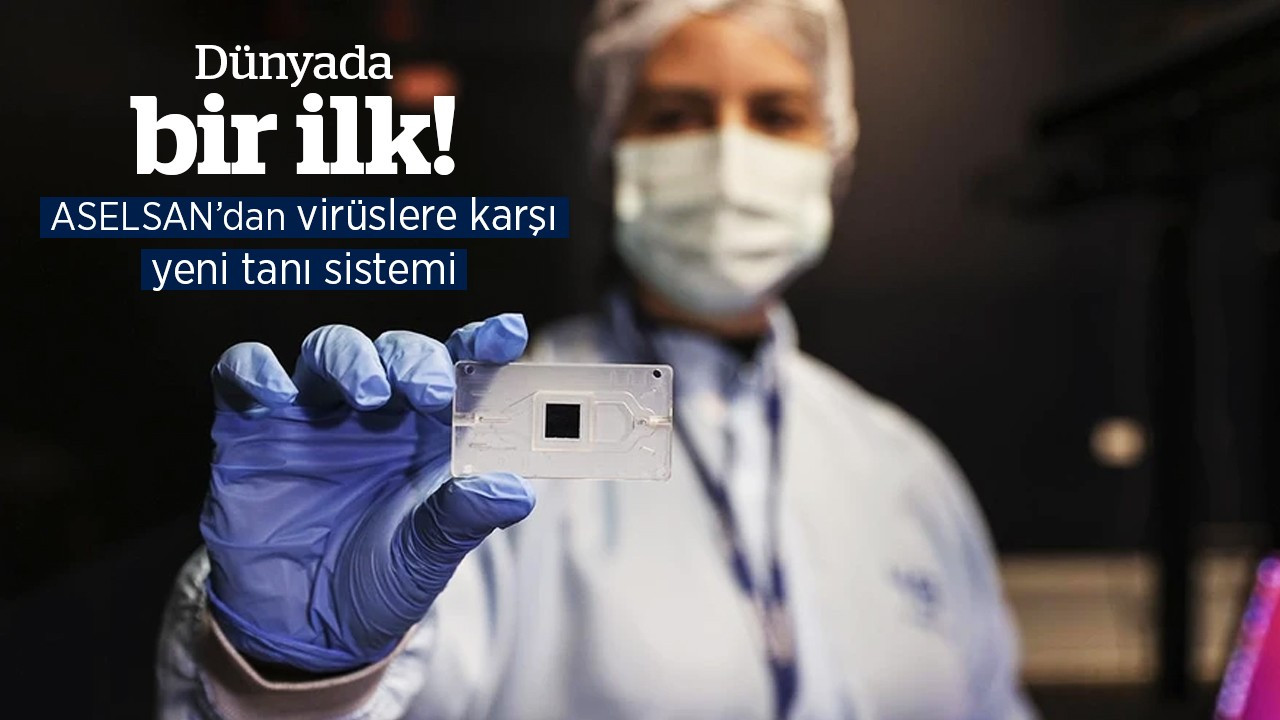 ASELSAN'dan virüslere karşı yeni tanı sistemi