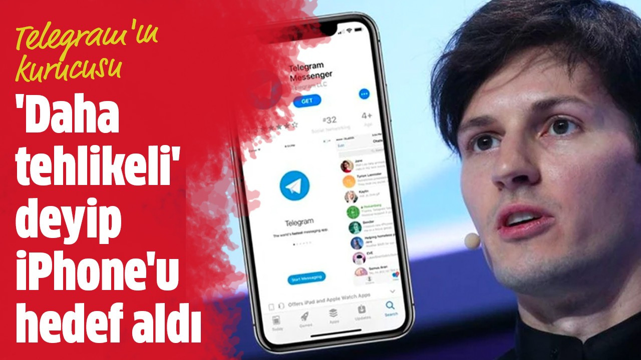 'Daha tehlikeli' deyip iPhone'u hedef aldı