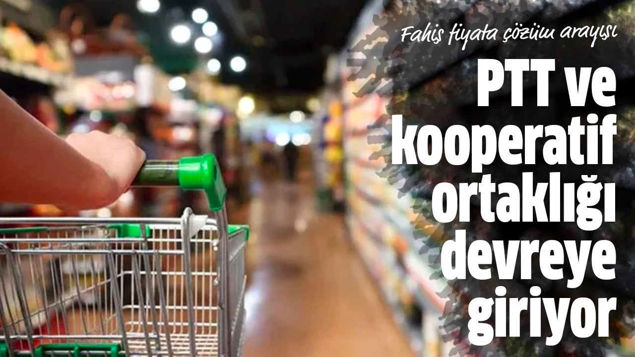 PTT ve kooperatif ortaklığı devreye giriyor