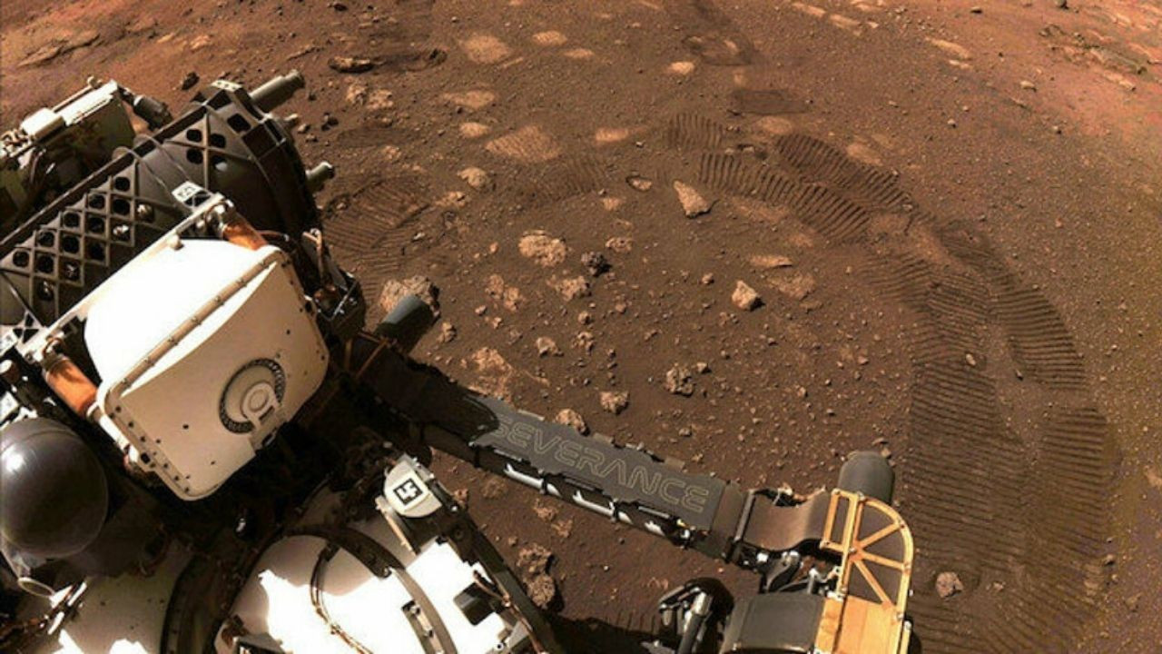 Mars'ta ilk test sürüşü