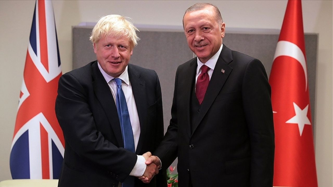 Cumhurbaşkanı Erdoğan Johson ile görüştü