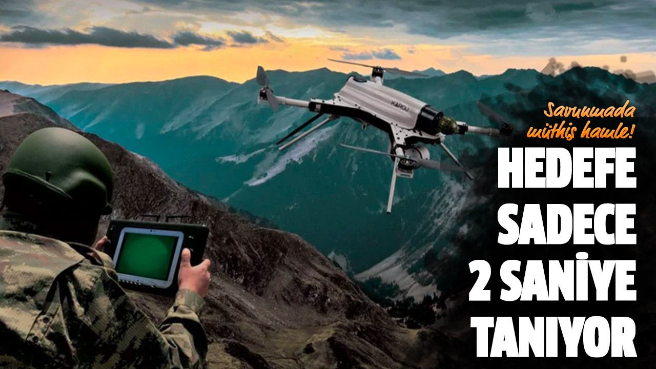 Hedefe sadece 2 saniye tanıyor