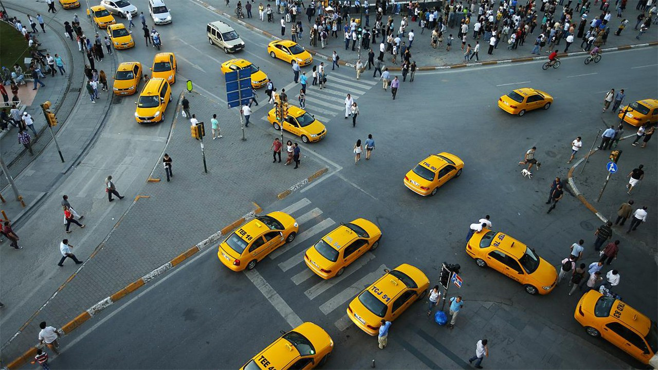 İstanbul'da taksicilerin seçim heyecanı