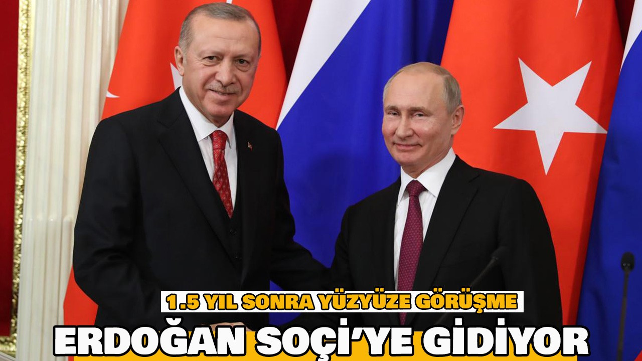 Cumhurbaşkanı Erdoğan Soçi'ye gidiyor