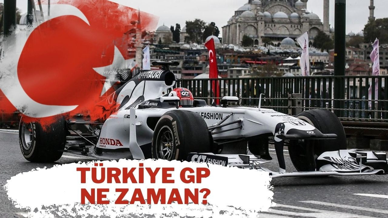 Formula 1 Türkiye Grand Prix'i ne zaman?