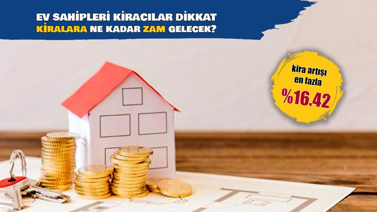 Ekim'de kira artışı en fazla %16.42