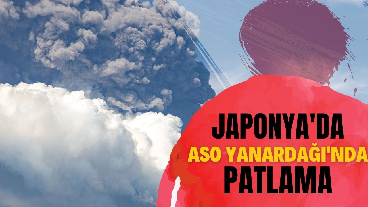 Japonya'da Yanardağı'nda patlama