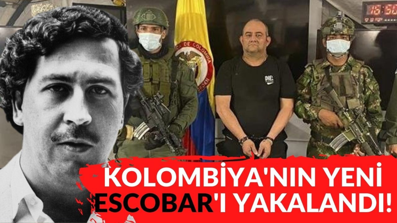 Kolombiya’nın yeni Escobar'ı sonunda yakalandı