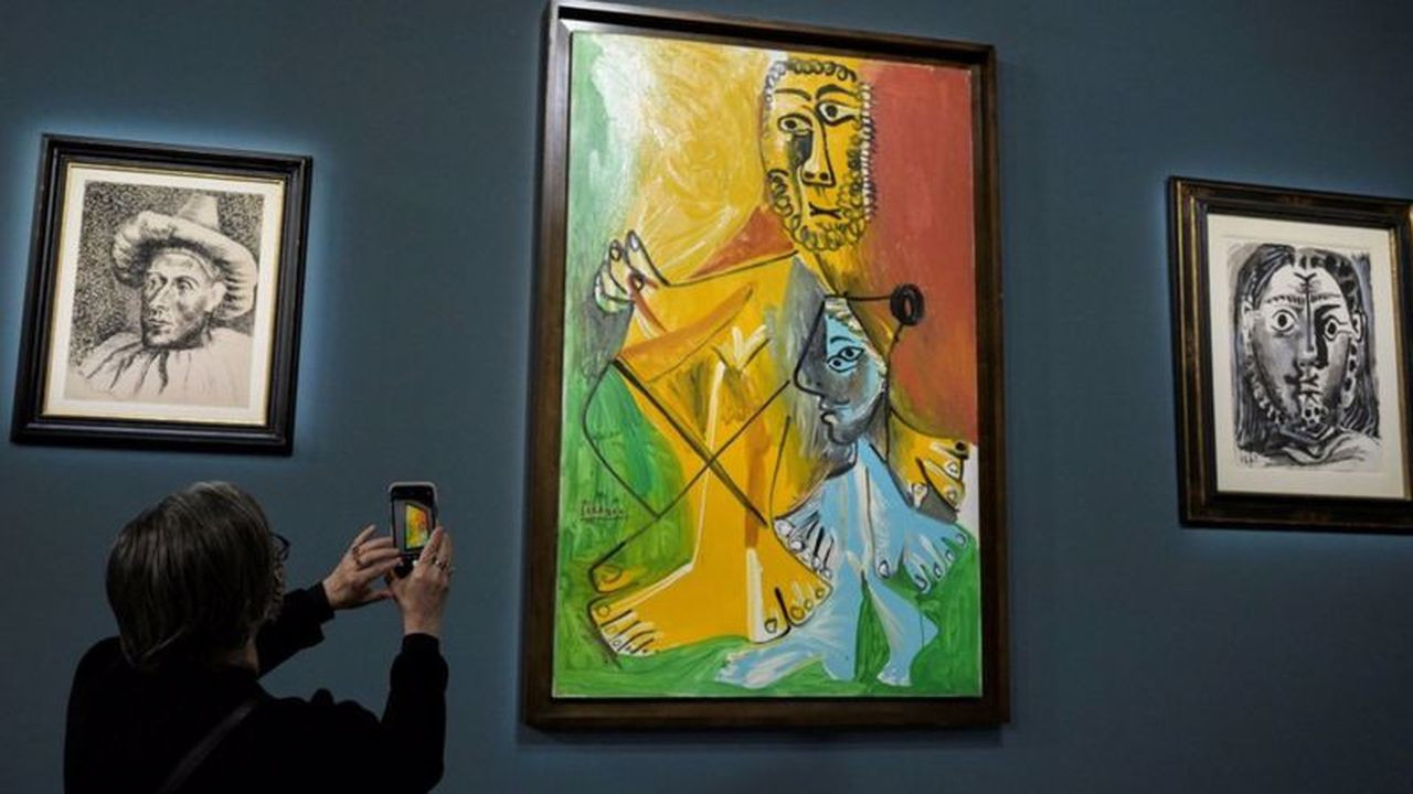 Picasso'nun eserleri 110 milyon dolara satıldı