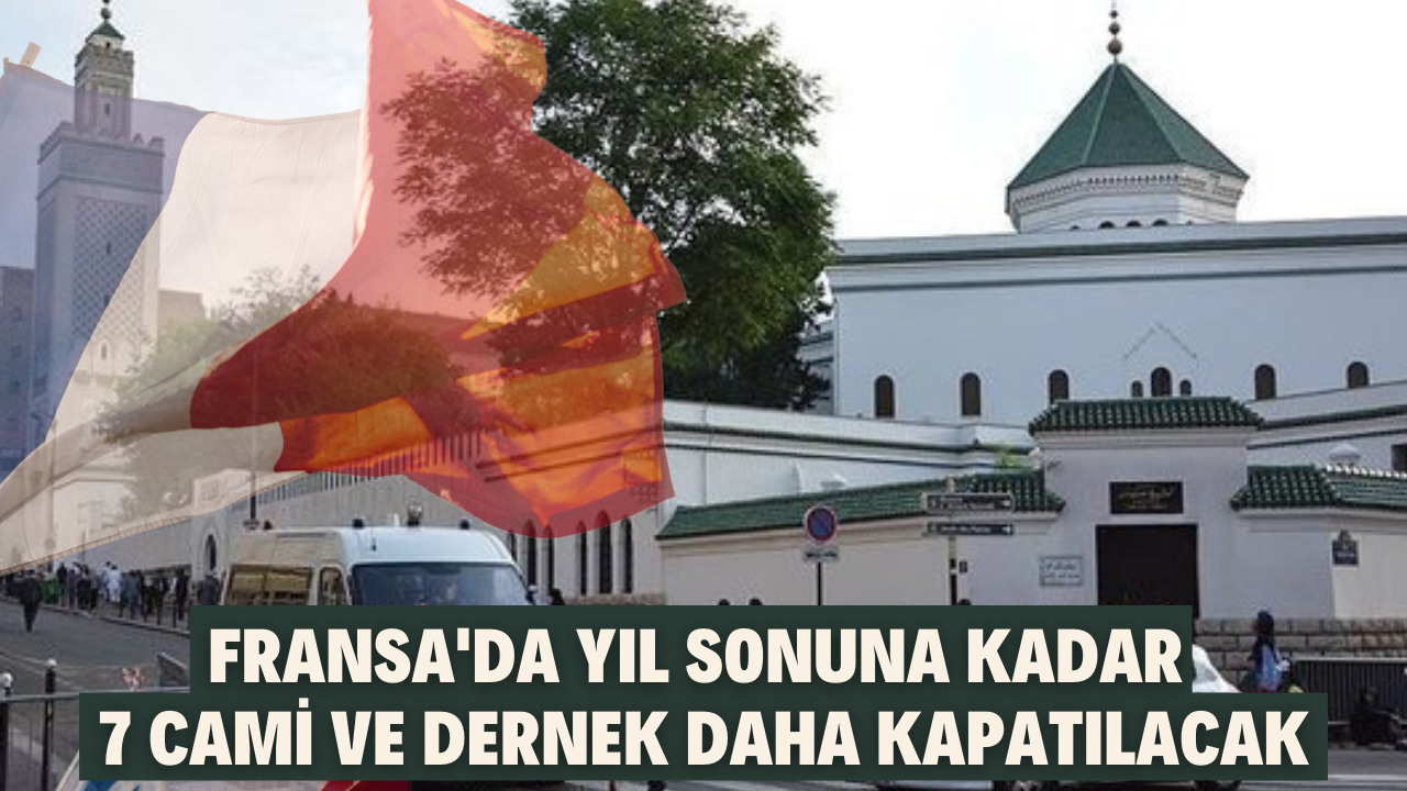 Fransa'da 7 cami ve dernek daha kapatılacak