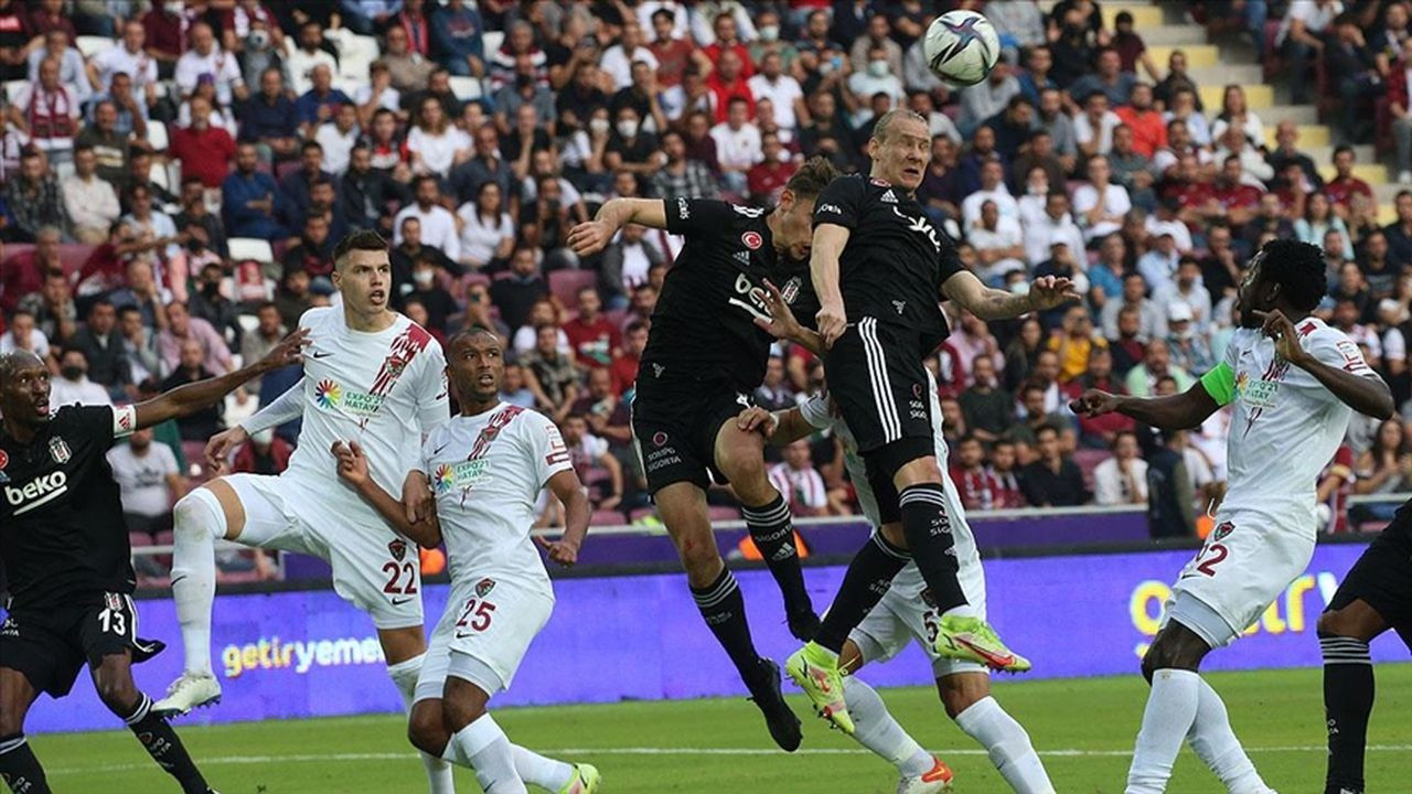 Beşiktaş, Hatay deplasmanında kaybetti