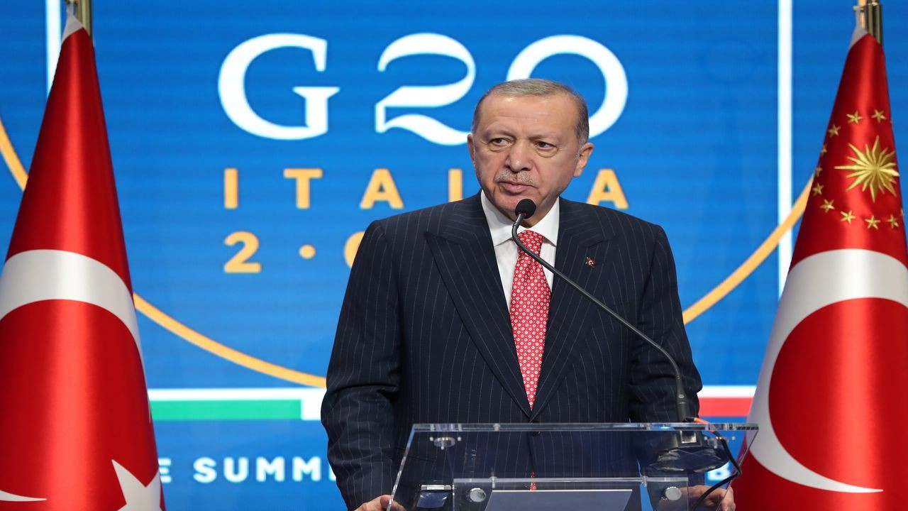 Erdoğan, G20 sonrası basın toplantısı düzenledi