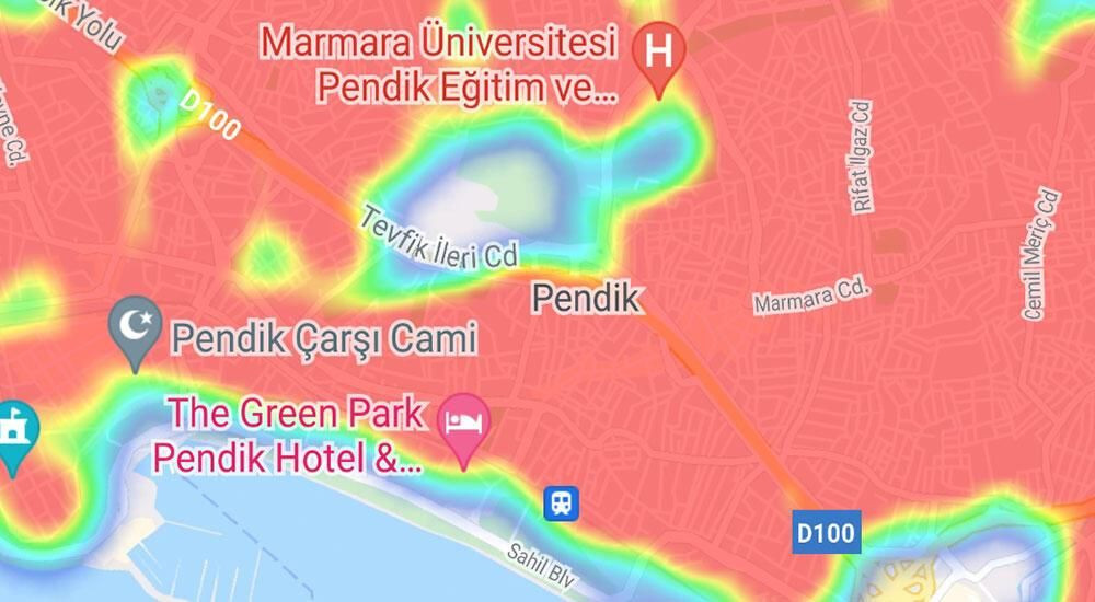 İstanbul'un koronavirüs haritası yine kızardı - Sayfa 29