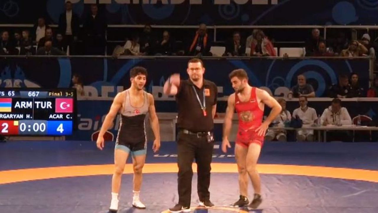 Milli sporcu Cavit Acar, bronz madalya kazandı