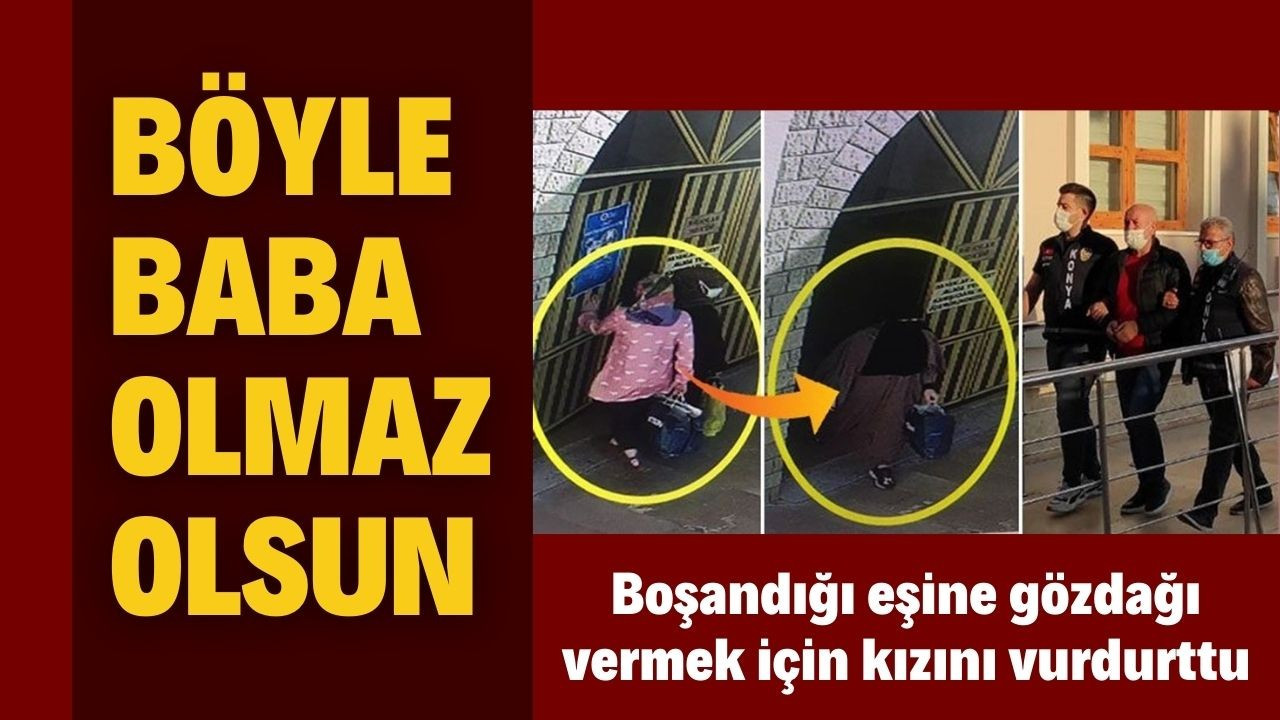 Eşine gözdağı vermek için kızını vurdurttu